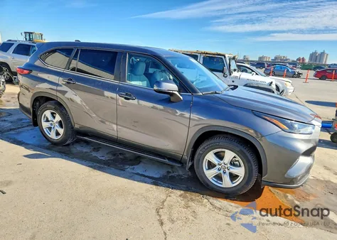 2023 Toyota Highlander L from USA, damaged, VIN 5TDKDRAH3PS506001